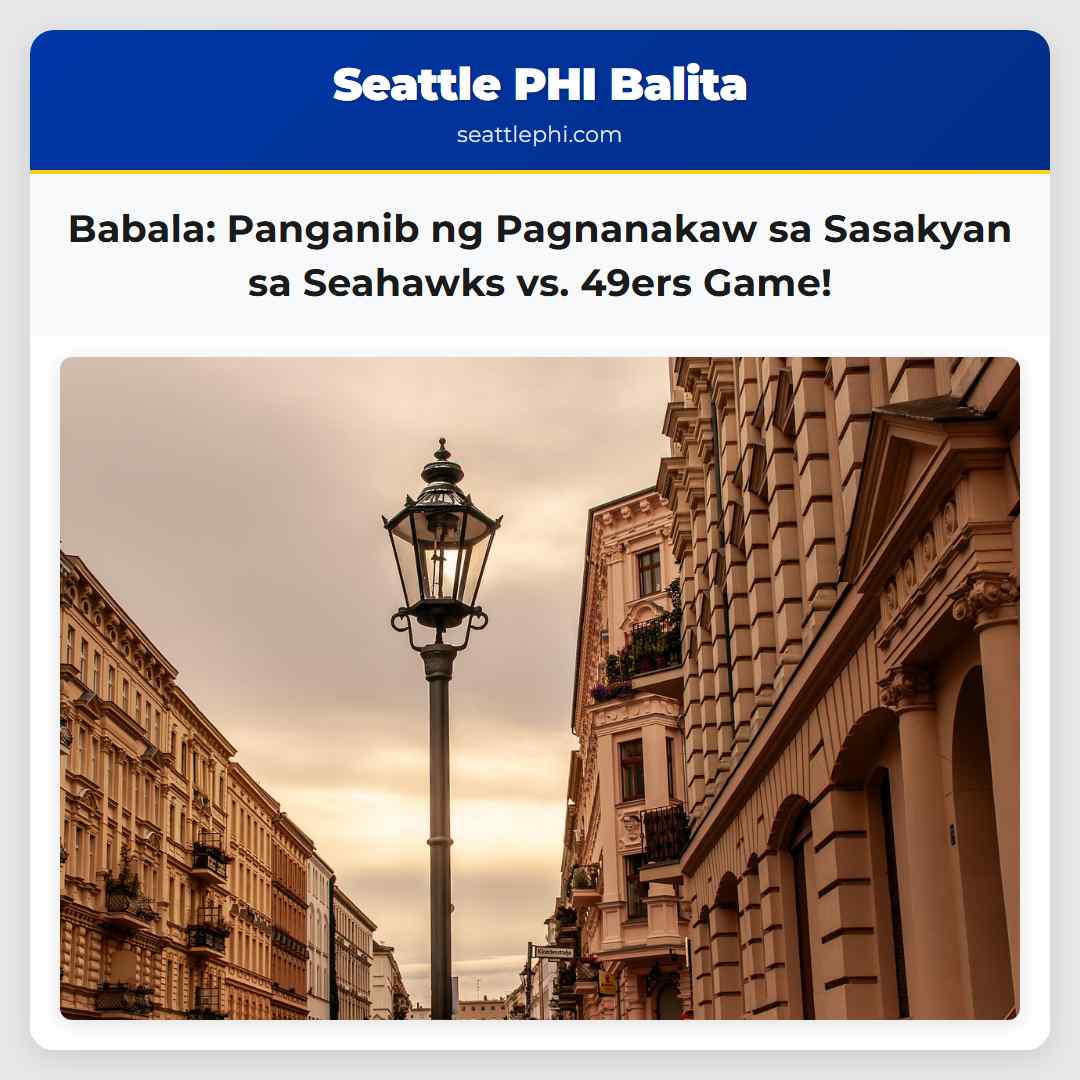 Babala: Panganib ng Pagnanakaw sa Sasakyan sa