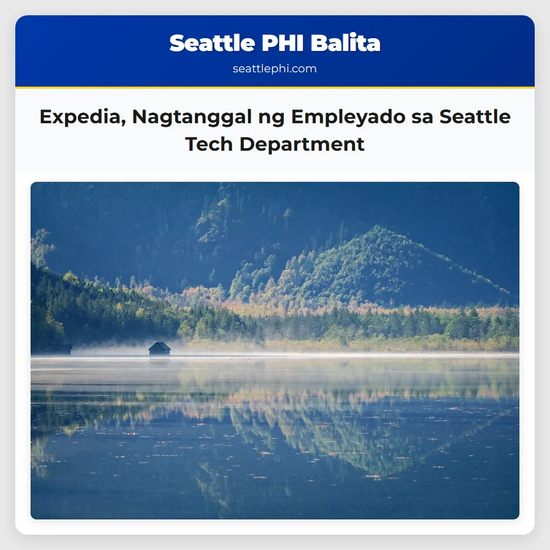 Expedia, Nagtanggal ng Empleyado sa Seattle Tech