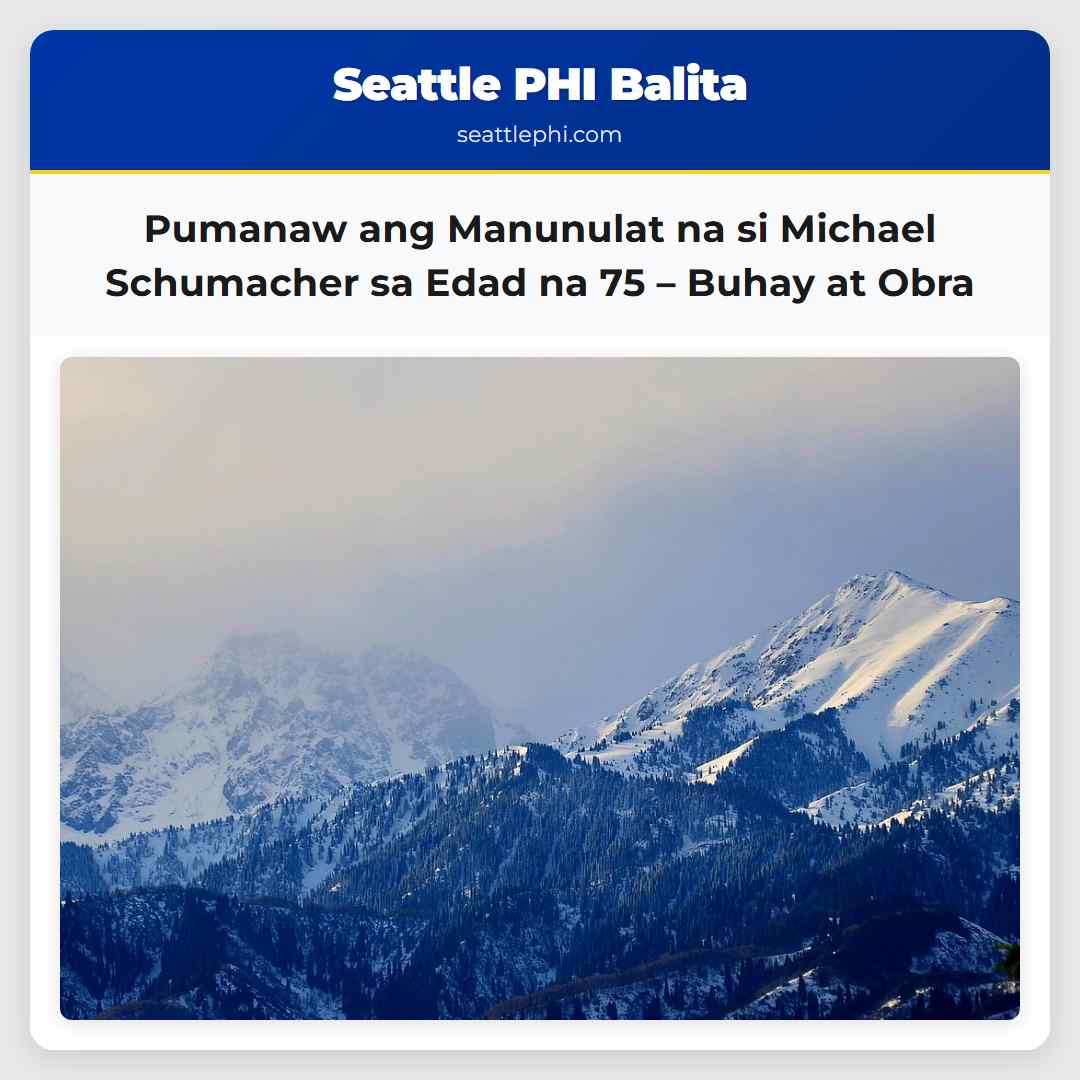 Pumanaw ang Manunulat na si Michael Schumacher sa