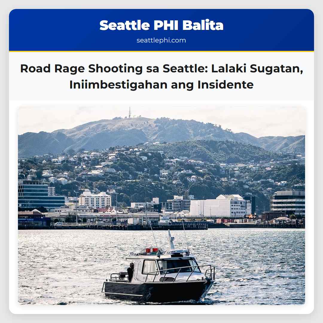 Biktima ng Pamamaril Dahil sa Road Rage Nasugatan sa South Lake Union Seattle