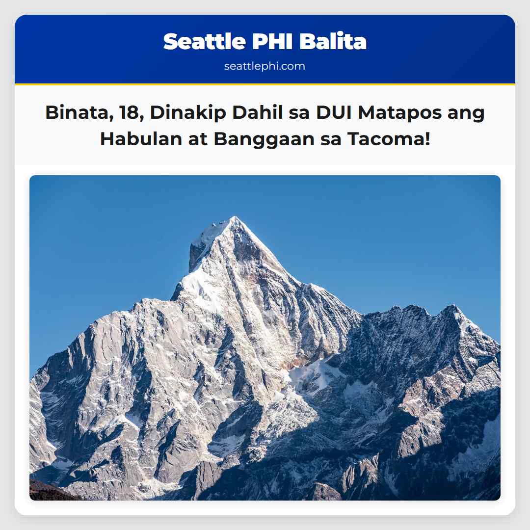 Binata, 18, Dinakip Dahil sa DUI Matapos ang