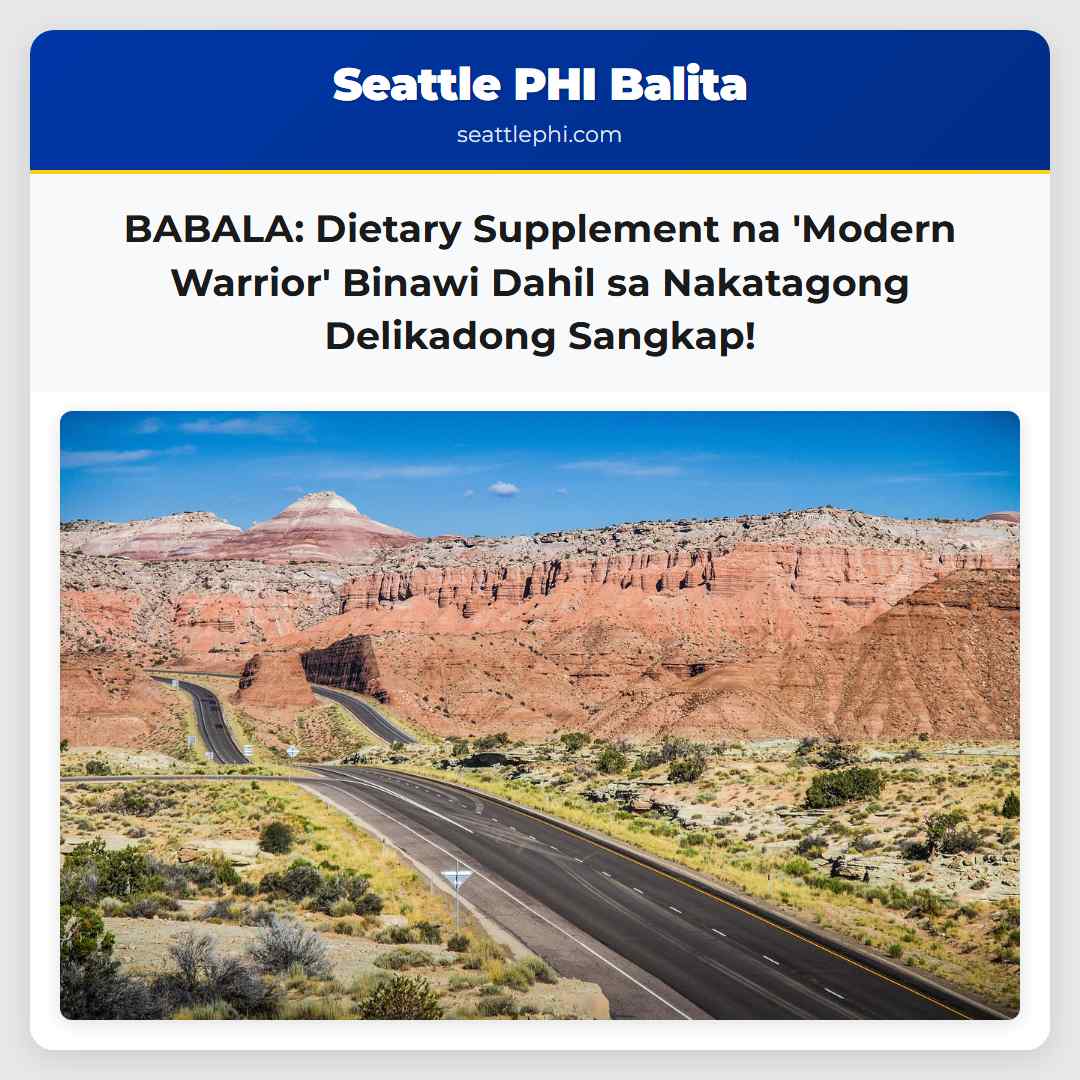 BABALA: Dietary Supplement na 'Modern Warrior'