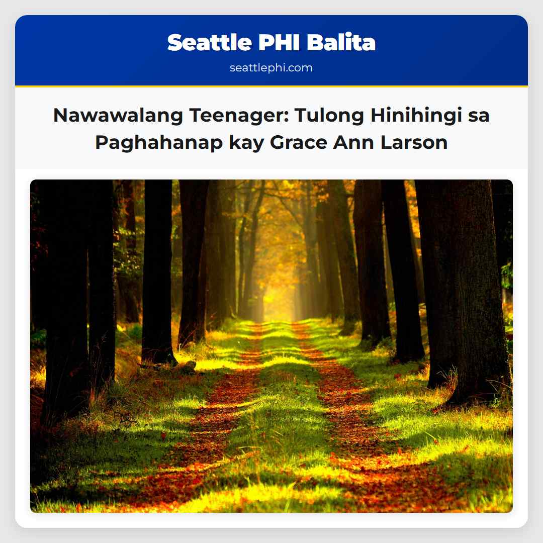 Nawawalang Teenager: Tulong Hinihingi sa
