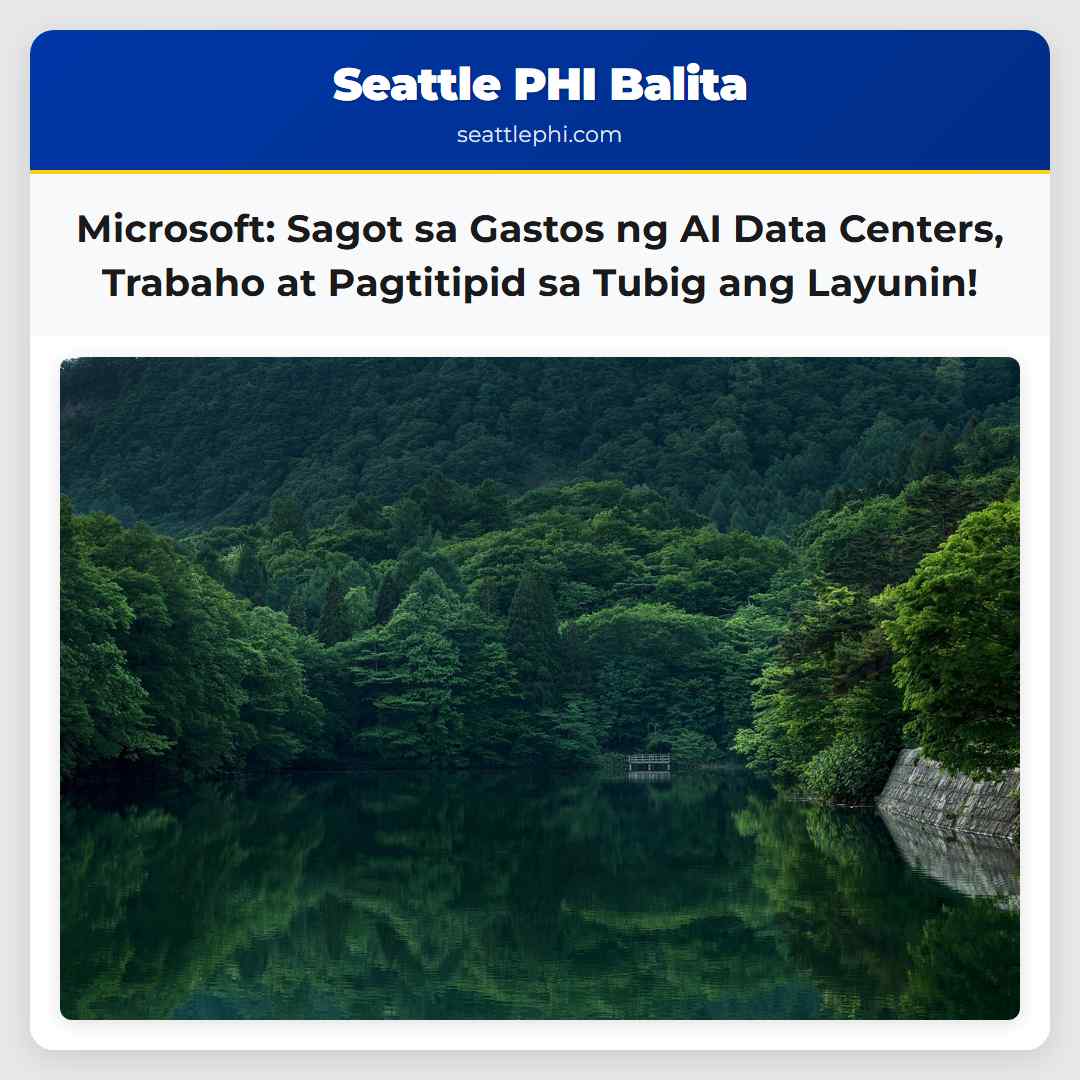 Microsoft: Sagot sa Gastos ng AI Data Centers,