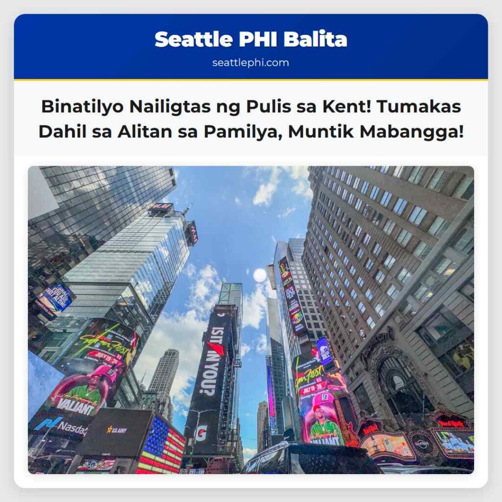 Binatilyo Nailigtas ng Pulis sa Kent! Tumakas