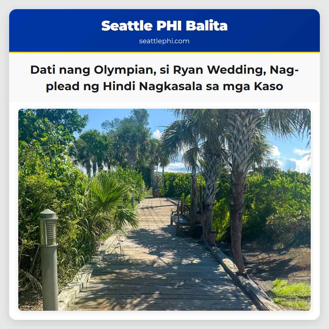 Dati nang Olympian, si Ryan Wedding, Nag-plead ng