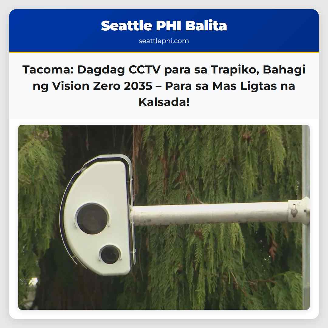 Tacoma: Dagdag CCTV para sa Trapiko, Bahagi ng