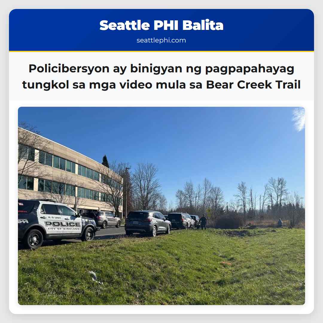 Policibersyon ay binigyan ng pagpapahayag tungkol