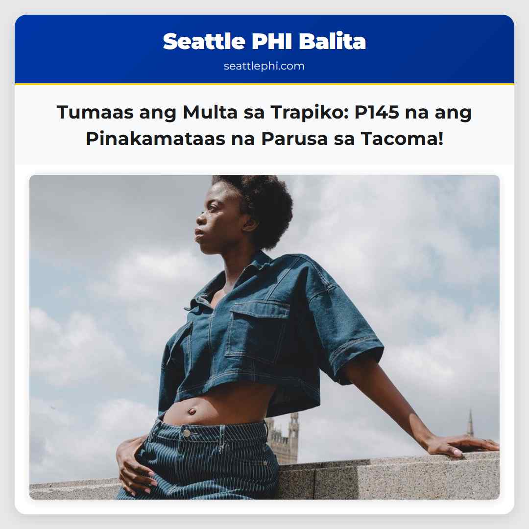 Tumaas ang Multa sa Paglabag sa mga Kamera ng Trapiko sa Tacoma Maaaring Umabot na sa $145