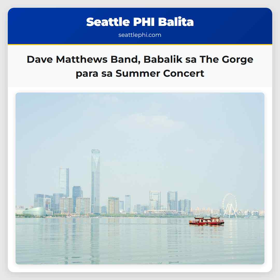 Dave Matthews Band, Babalik sa The Gorge para sa