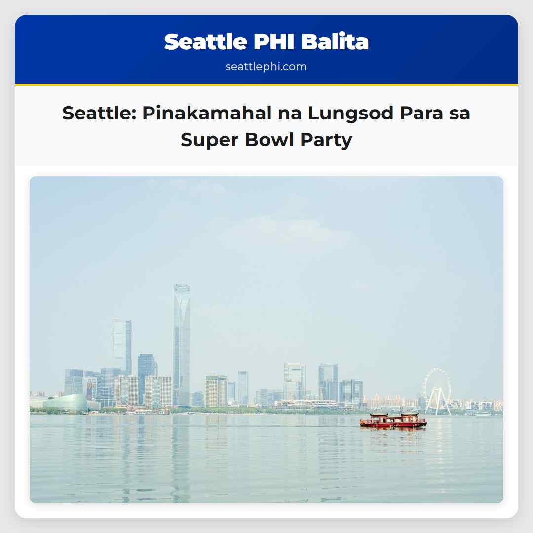 Seattle: Pinakamahal na Lungsod Para sa Super