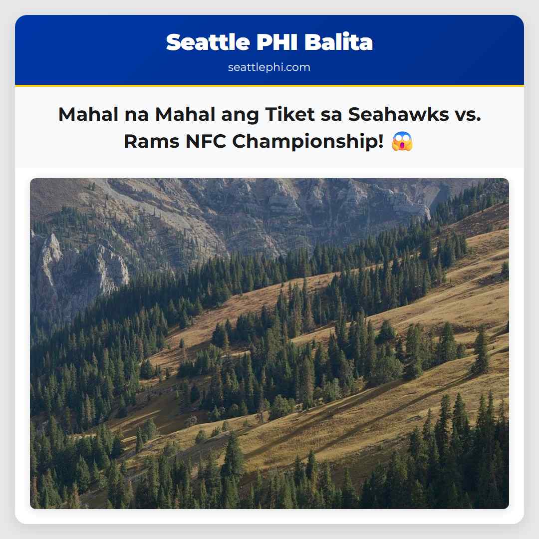 Mataas ang Halaga ng Tiket para sa NFC Championship Game ng Seattle Seahawks