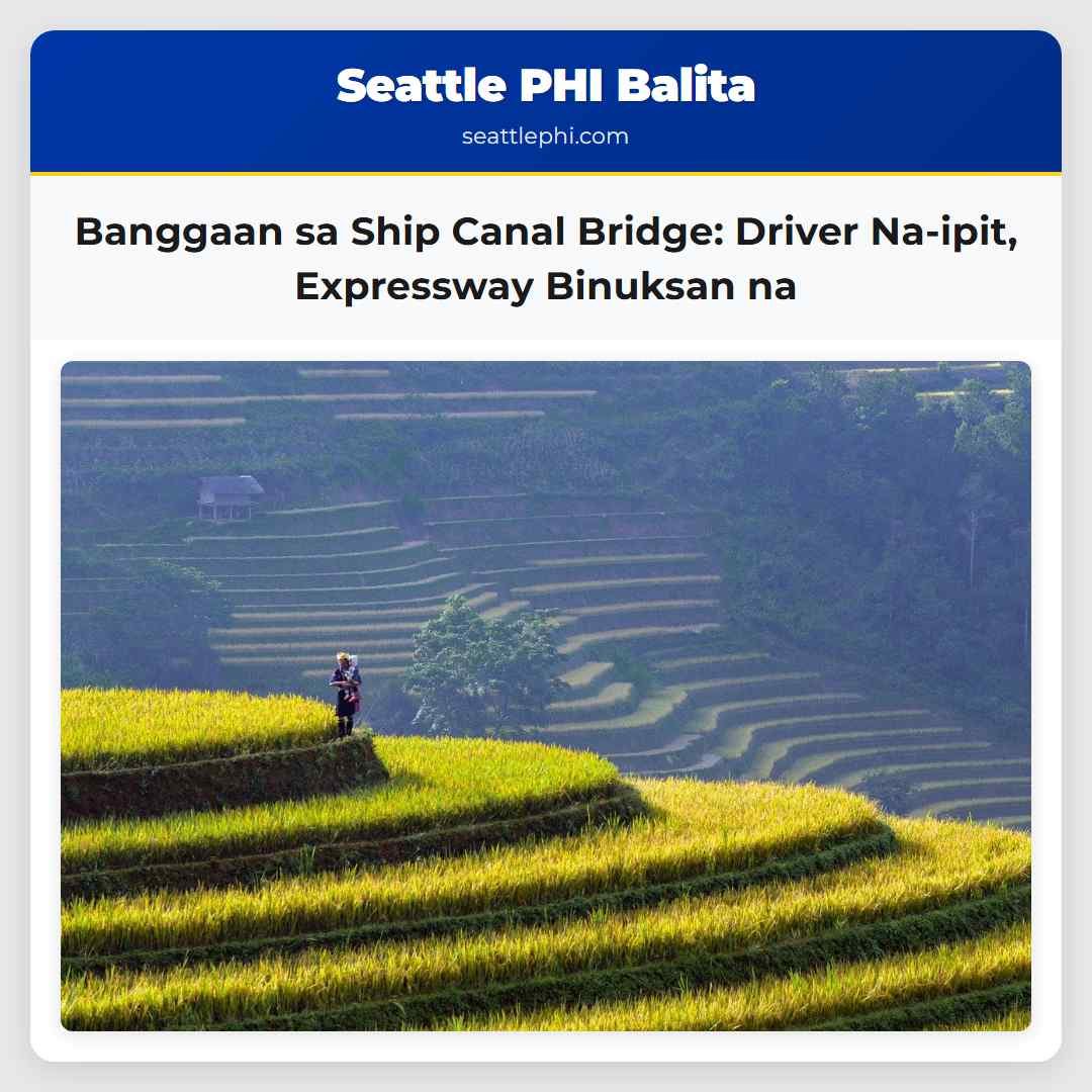 Banggaan sa Ship Canal Bridge: Driver Na-ipit,