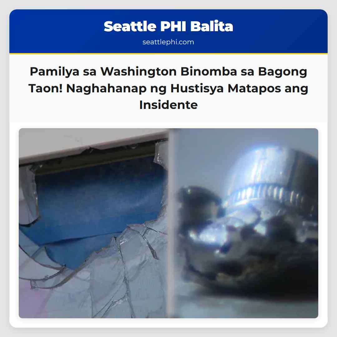 Pamilya sa Washington Binomba sa Bagong Taon!