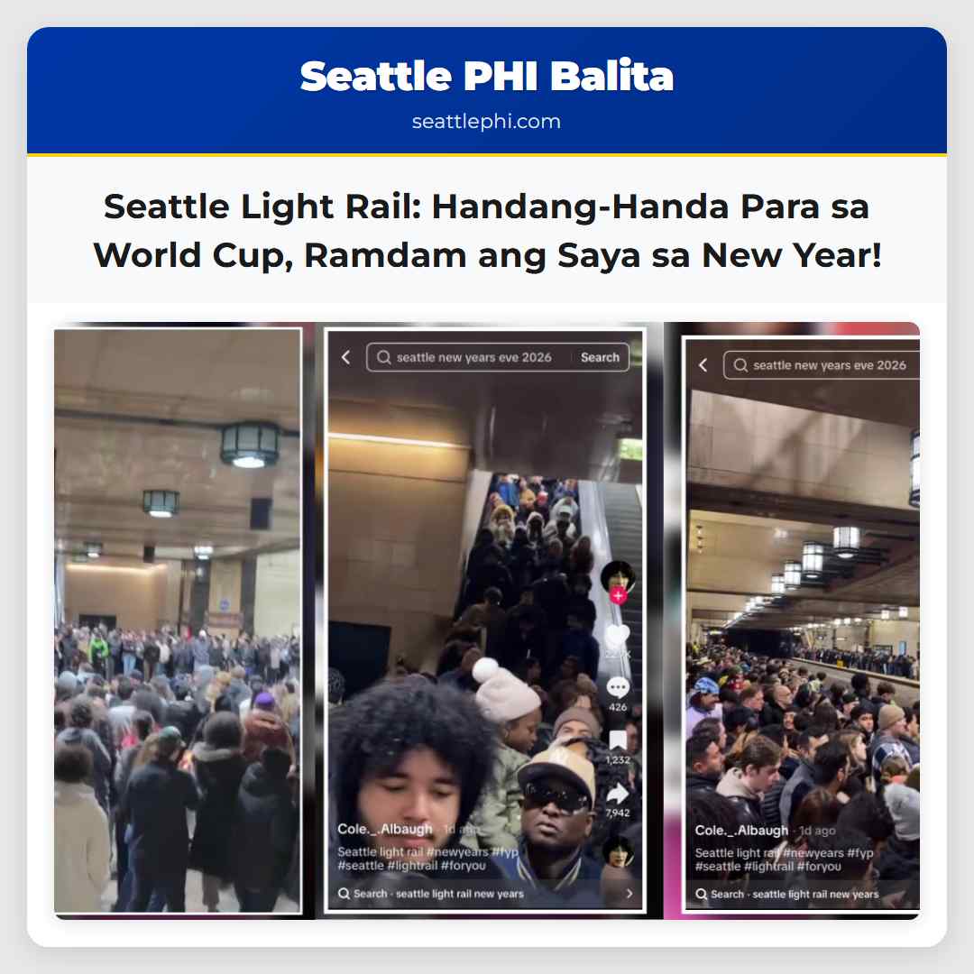 Seattle Light Rail: Handang-Handa Para sa World