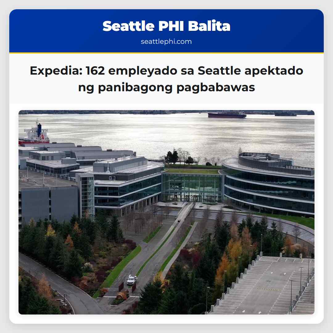 Expedia: 162 empleyado sa Seattle apektado ng