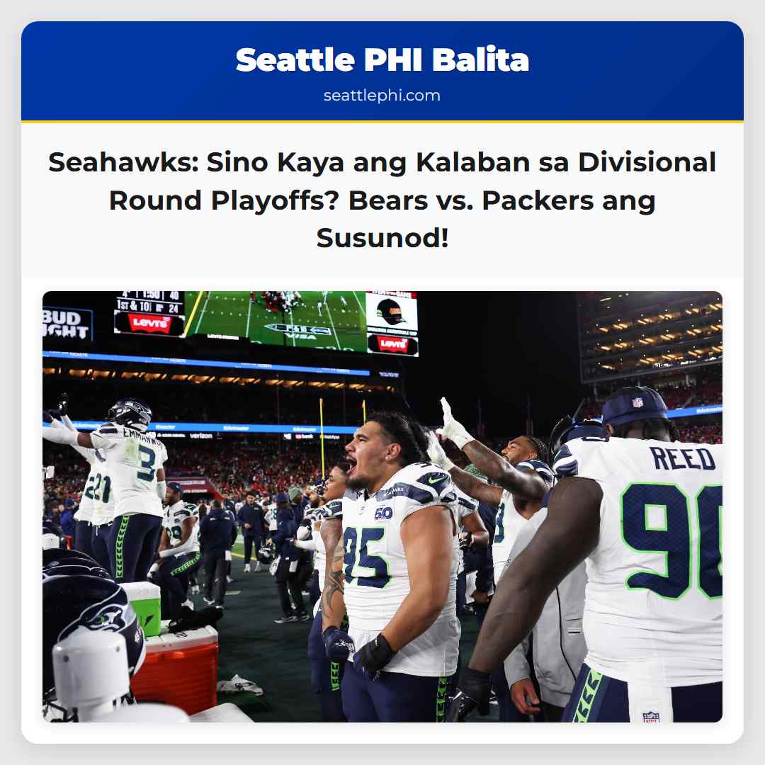 Seahawks: Sino Kaya ang Kalaban sa Divisional