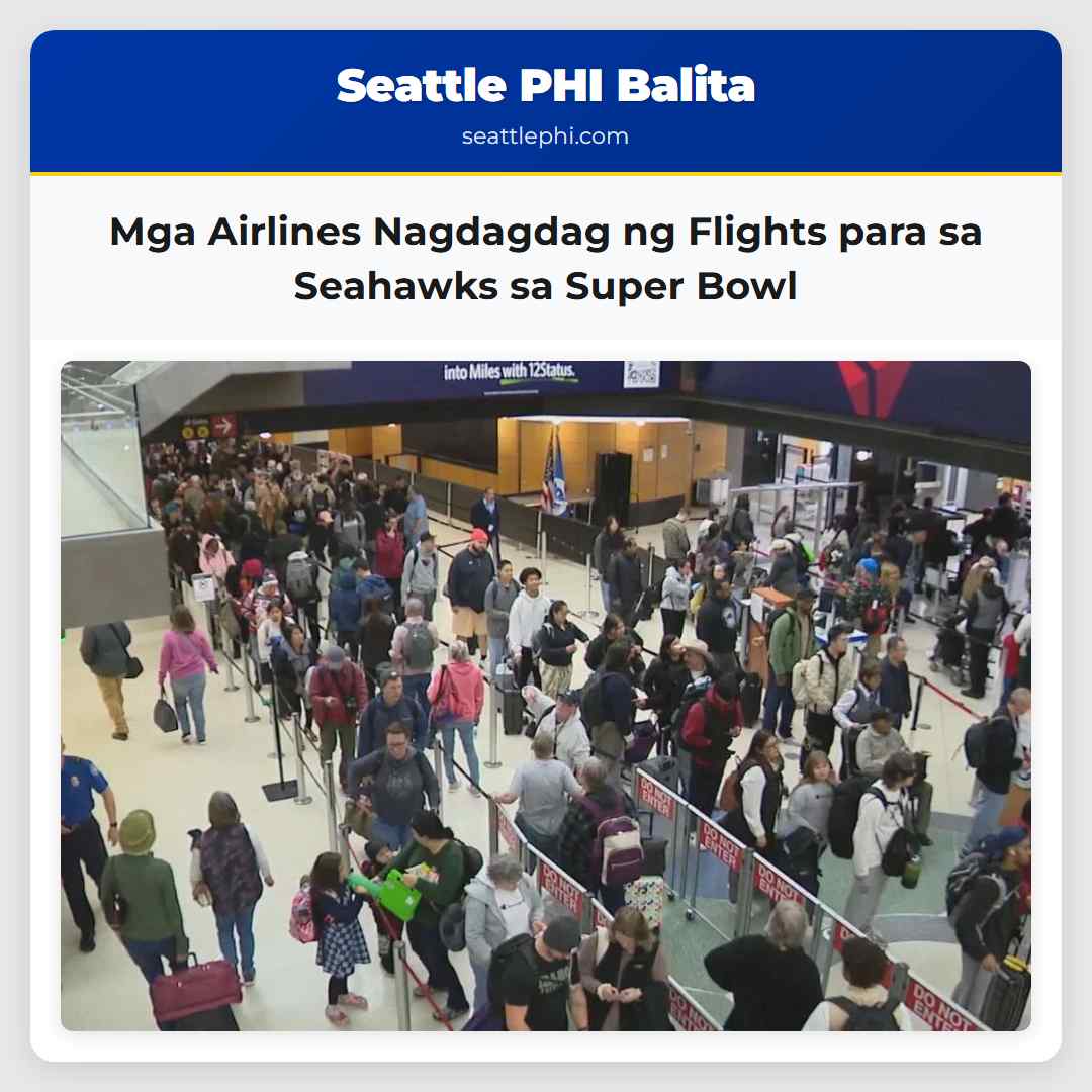 Mga Airlines Nagdagdag ng Flights para sa