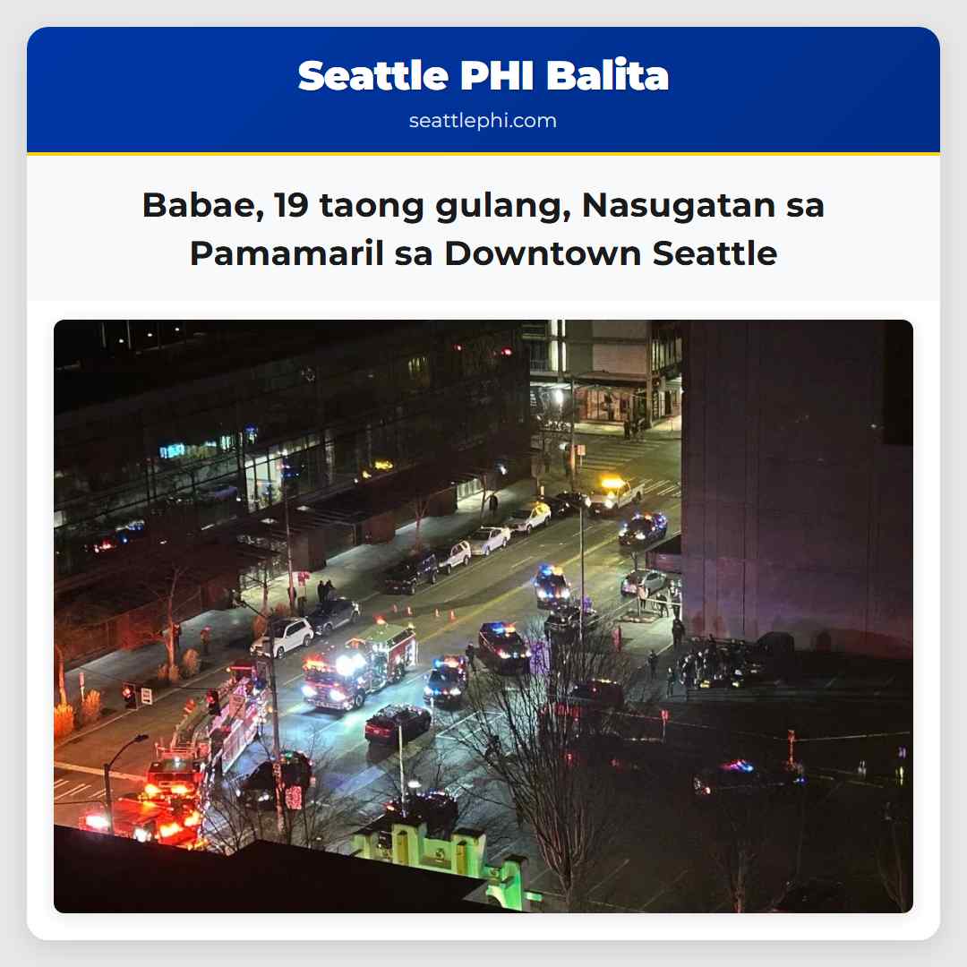 Babae, 19 taong gulang, Nasugatan sa Pamamaril sa