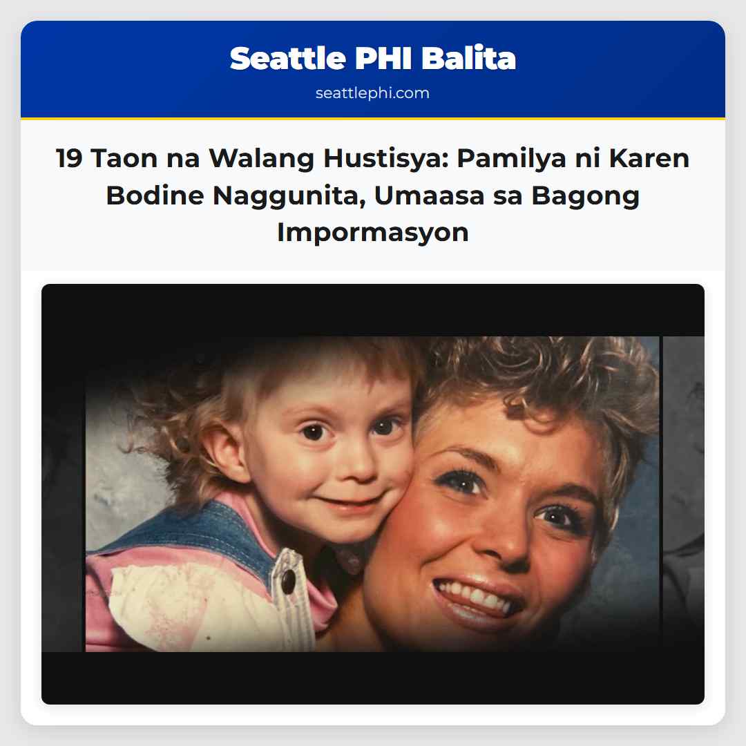 19 Taon na Walang Hustisya: Pamilya ni Karen