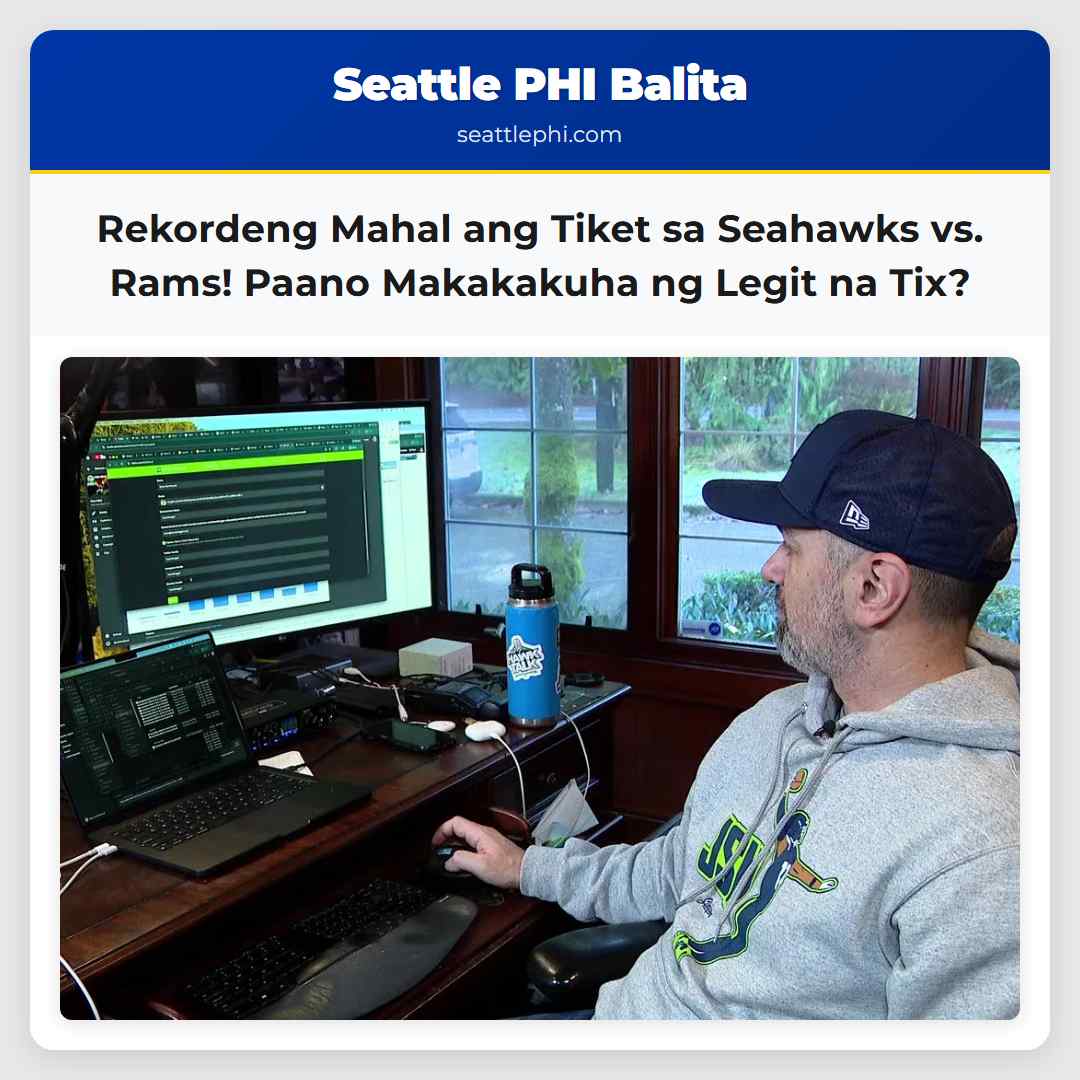 Rekordeng Mahal ang Tiket sa Seahawks vs. Rams!