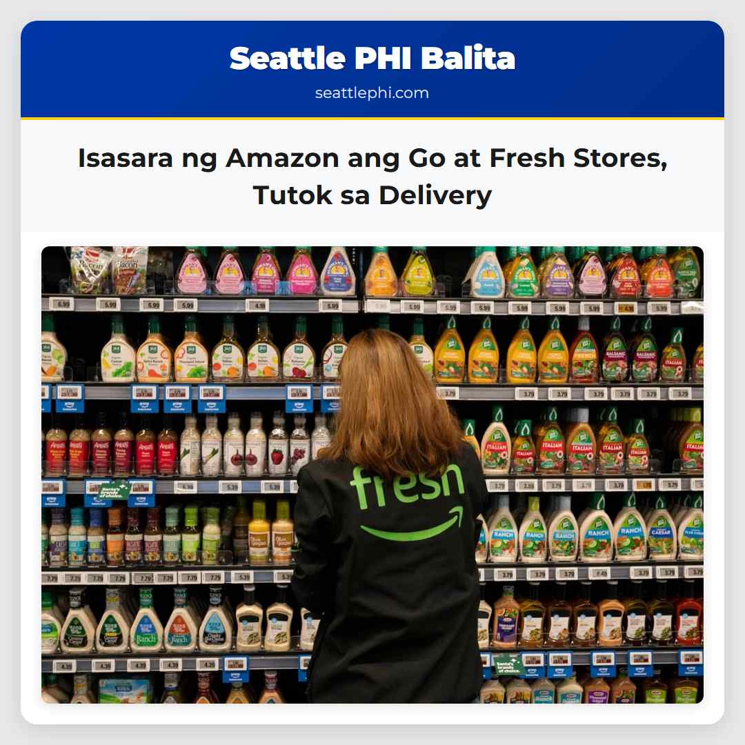 Isasara ng Amazon ang Go at Fresh Stores, Tutok
