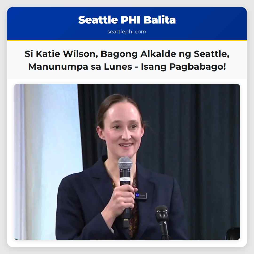 Si Katie Wilson, Bagong Alkalde ng Seattle,