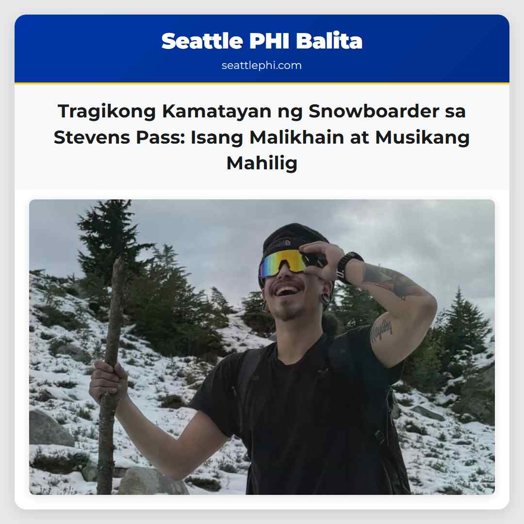 Tragikong Kamatayan ng Snowboarder sa Stevens