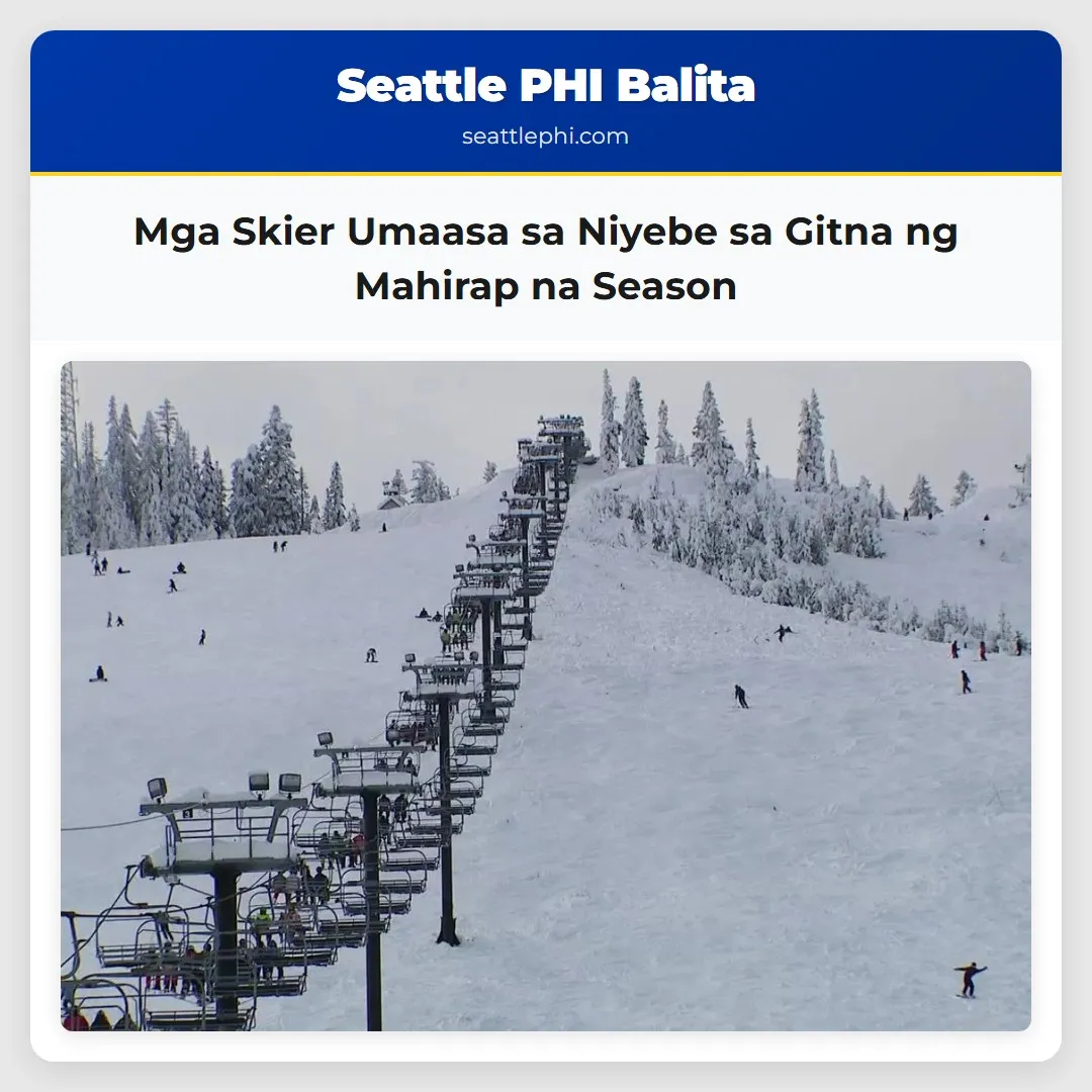 Mga Skier Umaasa sa Niyebe sa Gitna ng Mahirap na