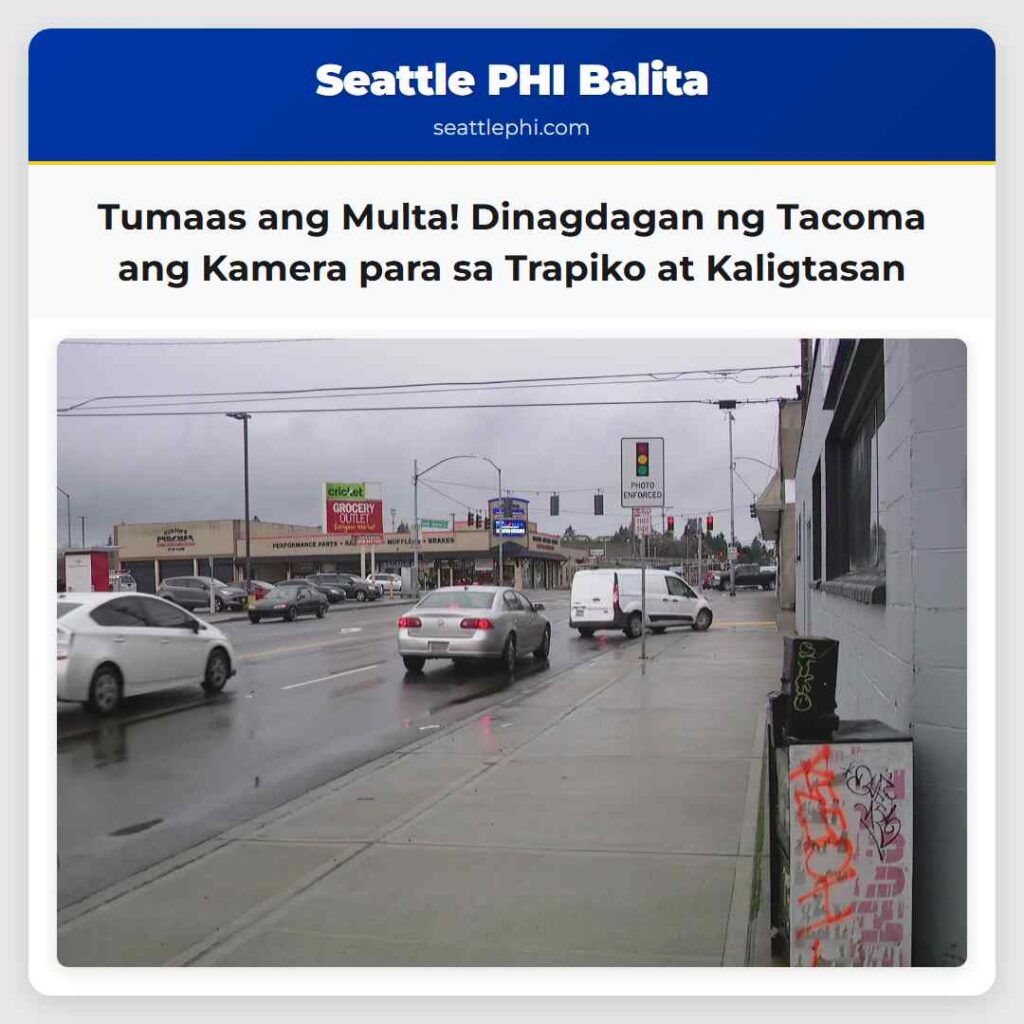 Tumaas ang Multa! Dinagdagan ng Tacoma ang Kamera