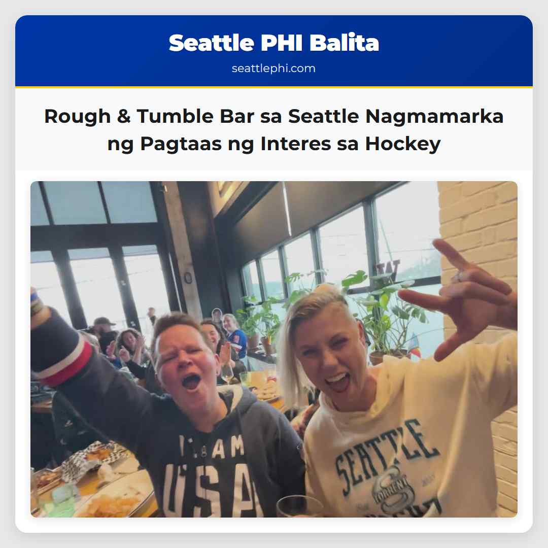 Rough & Tumble Bar sa Seattle Nagmamarka ng