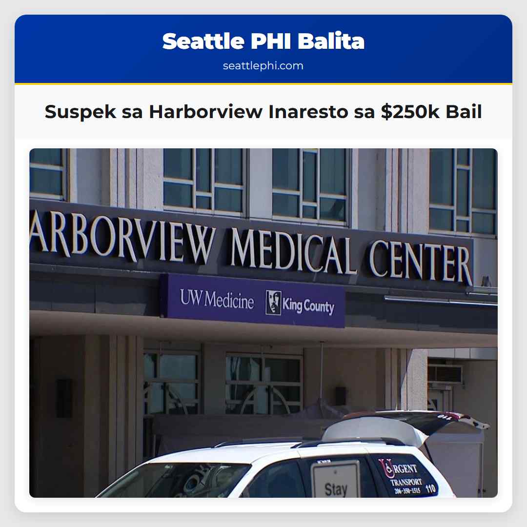 Suspek sa Harborview Inaresto sa $250k Bail