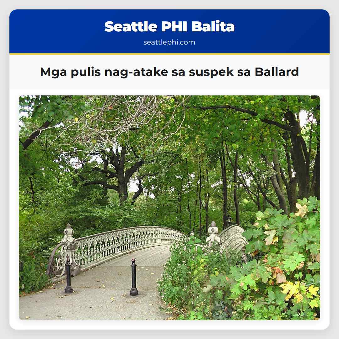 Mga pulis nag-atake sa suspek sa Ballard