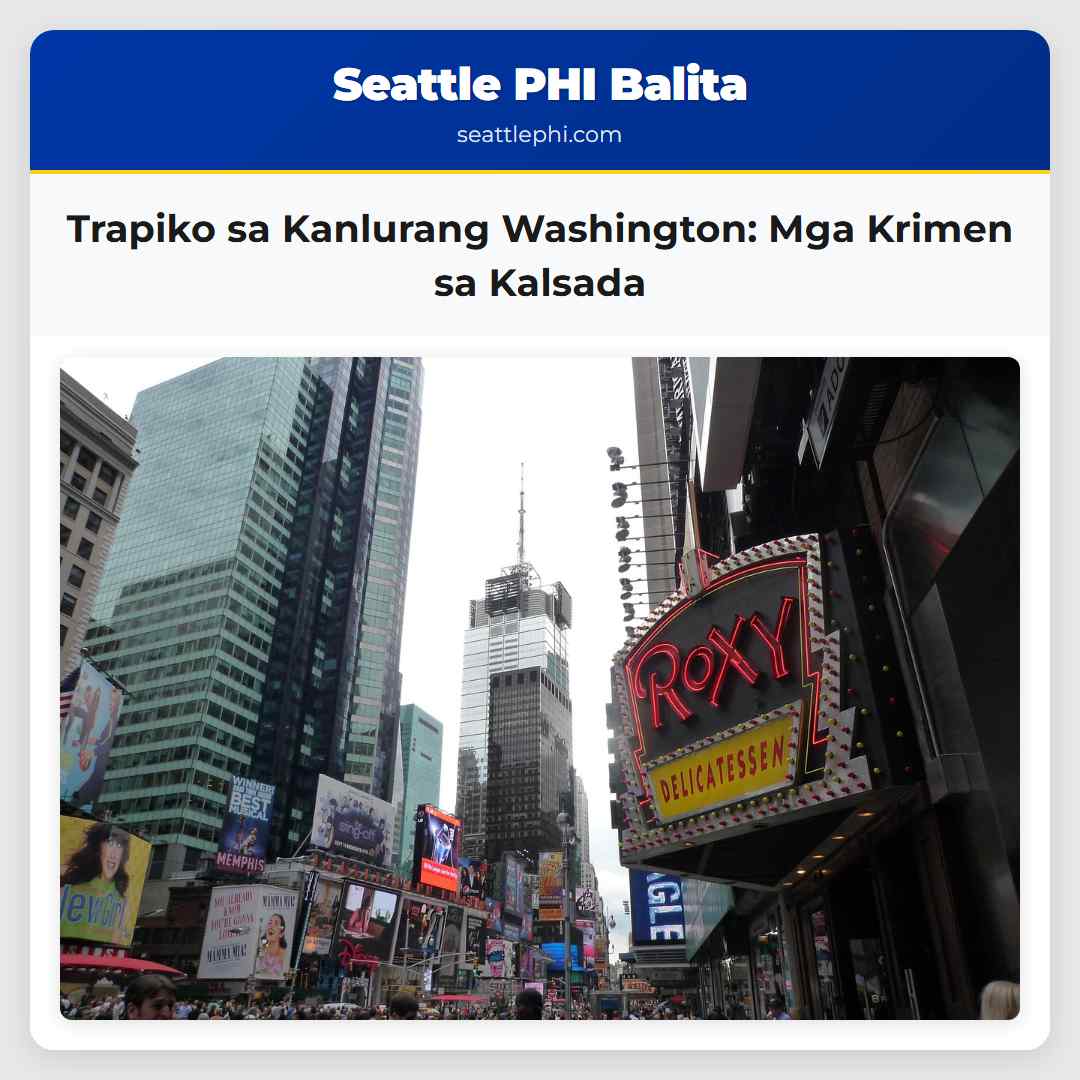Trapiko sa Kanlurang Washington: Mga Krimen sa