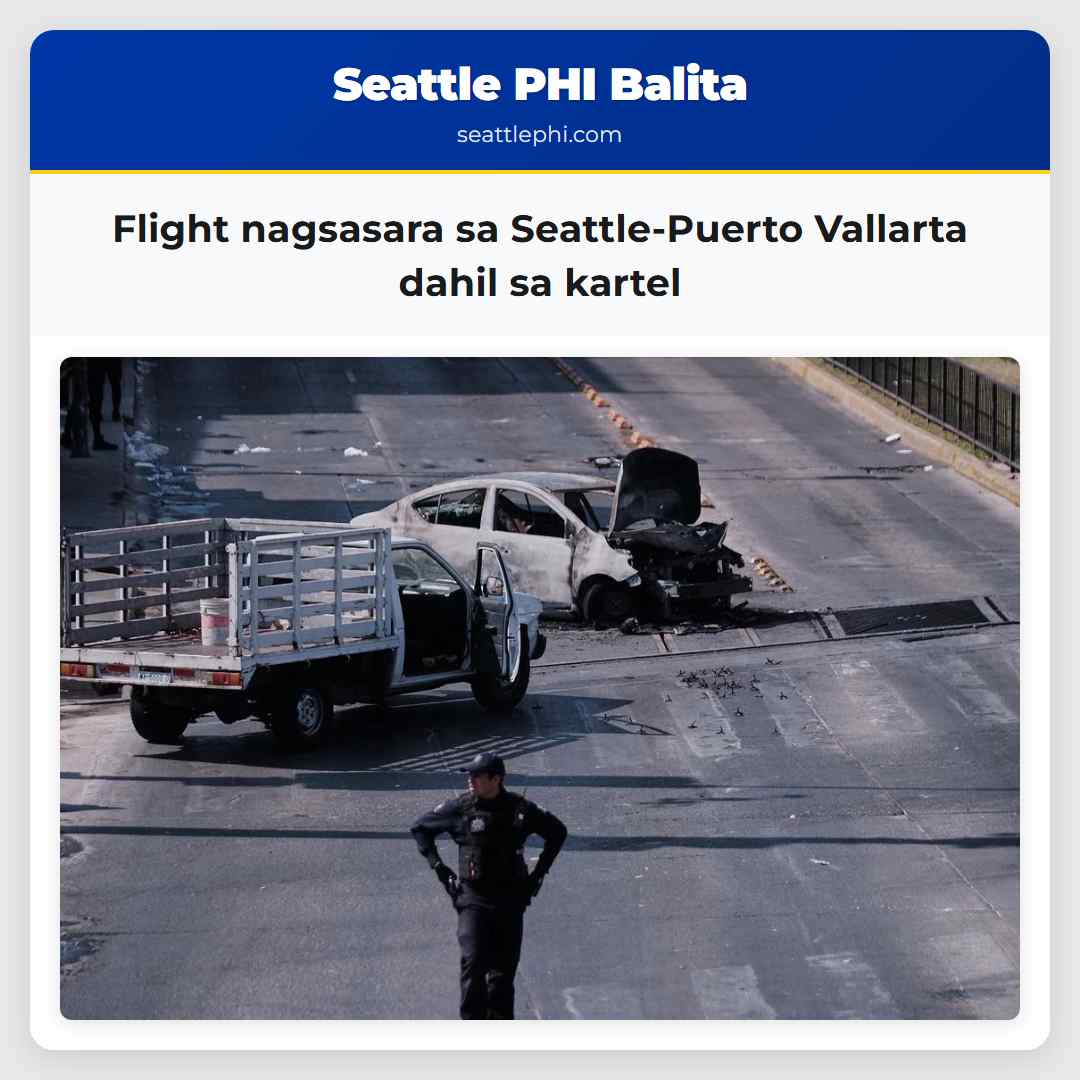 Flight nagsasara sa Seattle-Puerto Vallarta dahil
