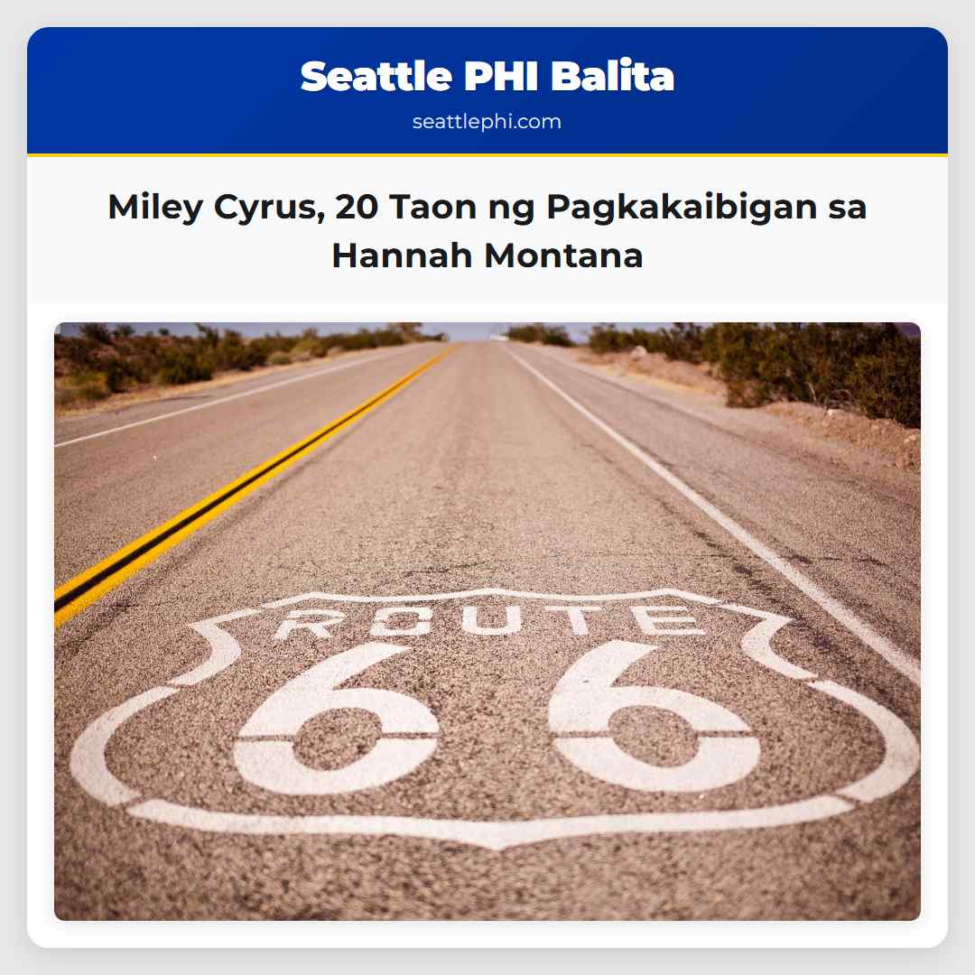 Miley Cyrus, 20 Taon ng Pagkakaibigan sa Hannah