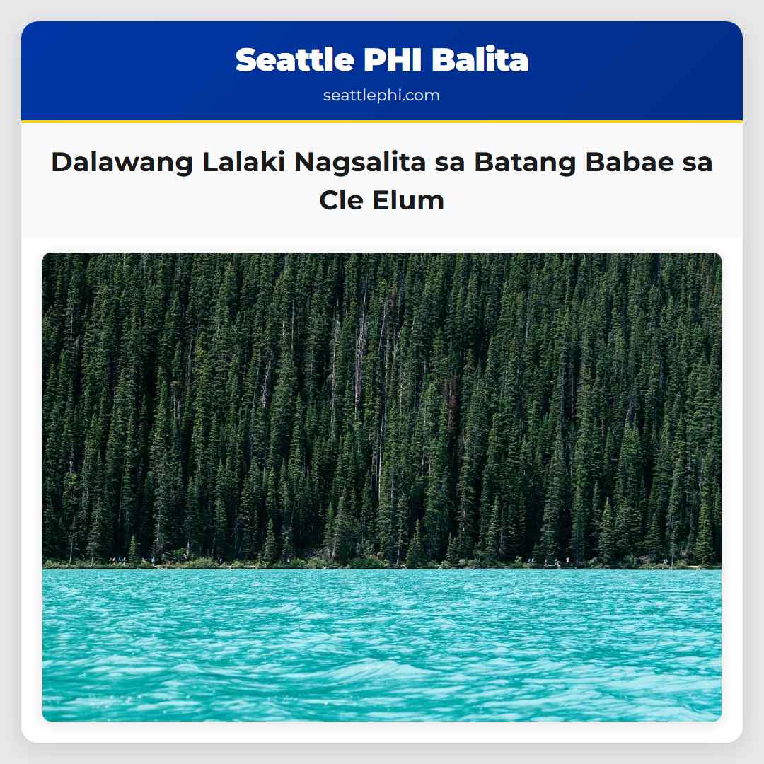 Dalawang Lalaki Nagsalita sa Batang Babae sa Cle