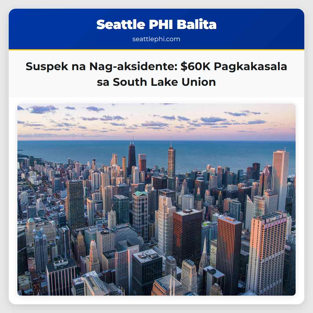 Suspek na Nag-aksidente: $60K Pagkakasala sa