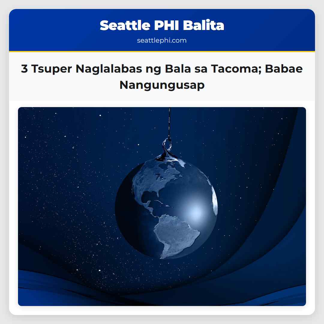 3 Tsuper Naglalabas ng Bala sa Tacoma; Babae