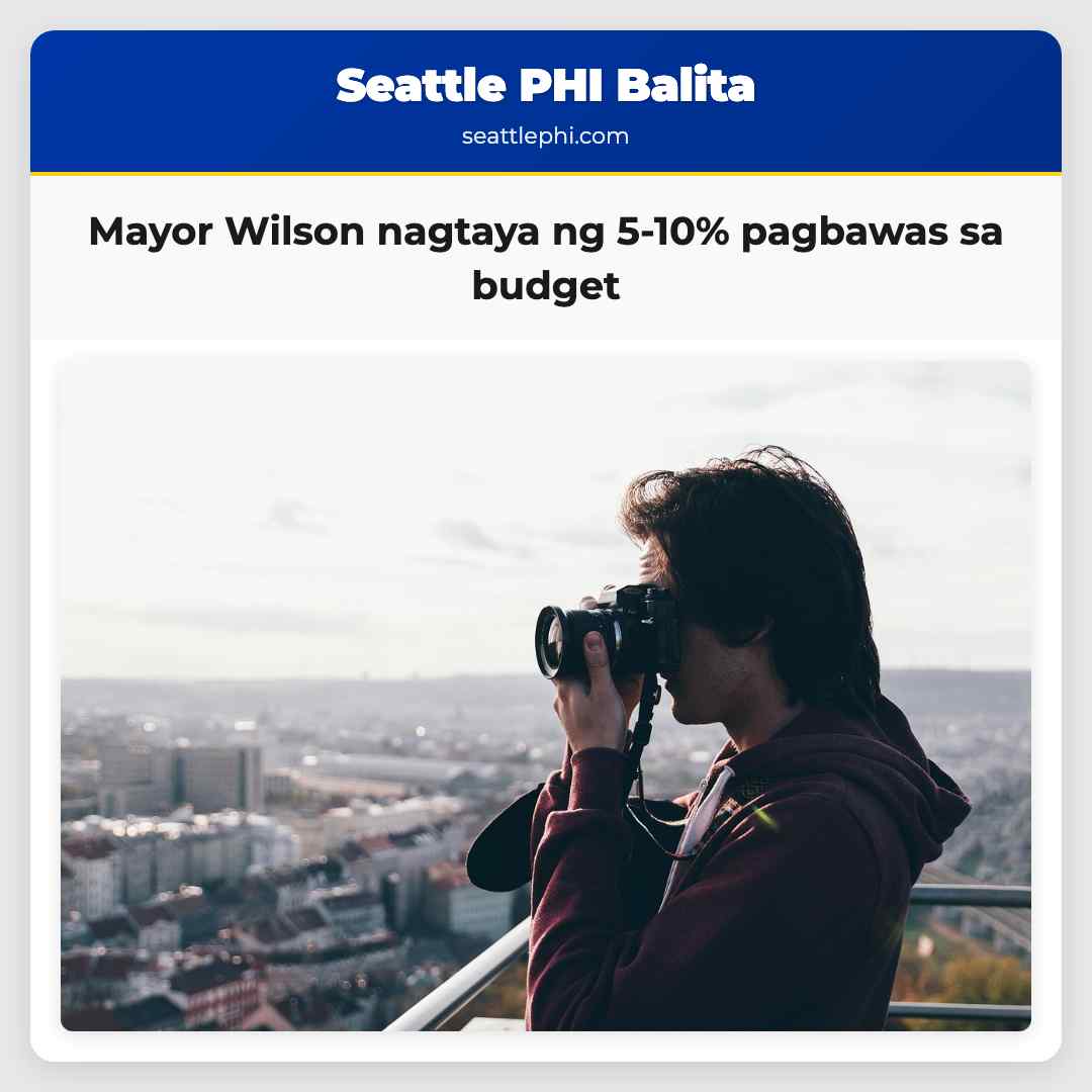Mayor Wilson nagtaya ng 5-10% pagbawas sa budget