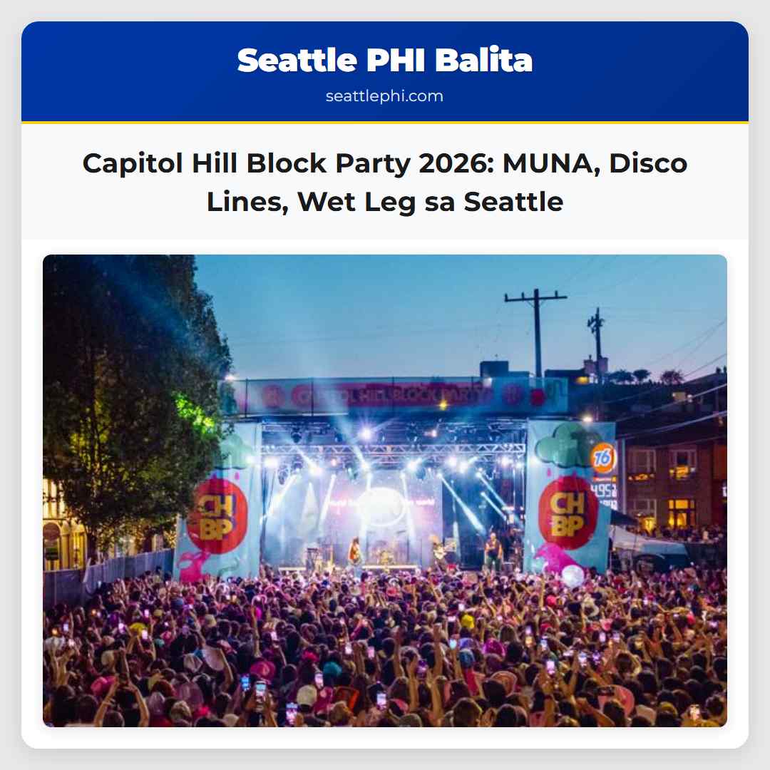 Capitol Hill Block Party 2026: MUNA, Disco Lines,