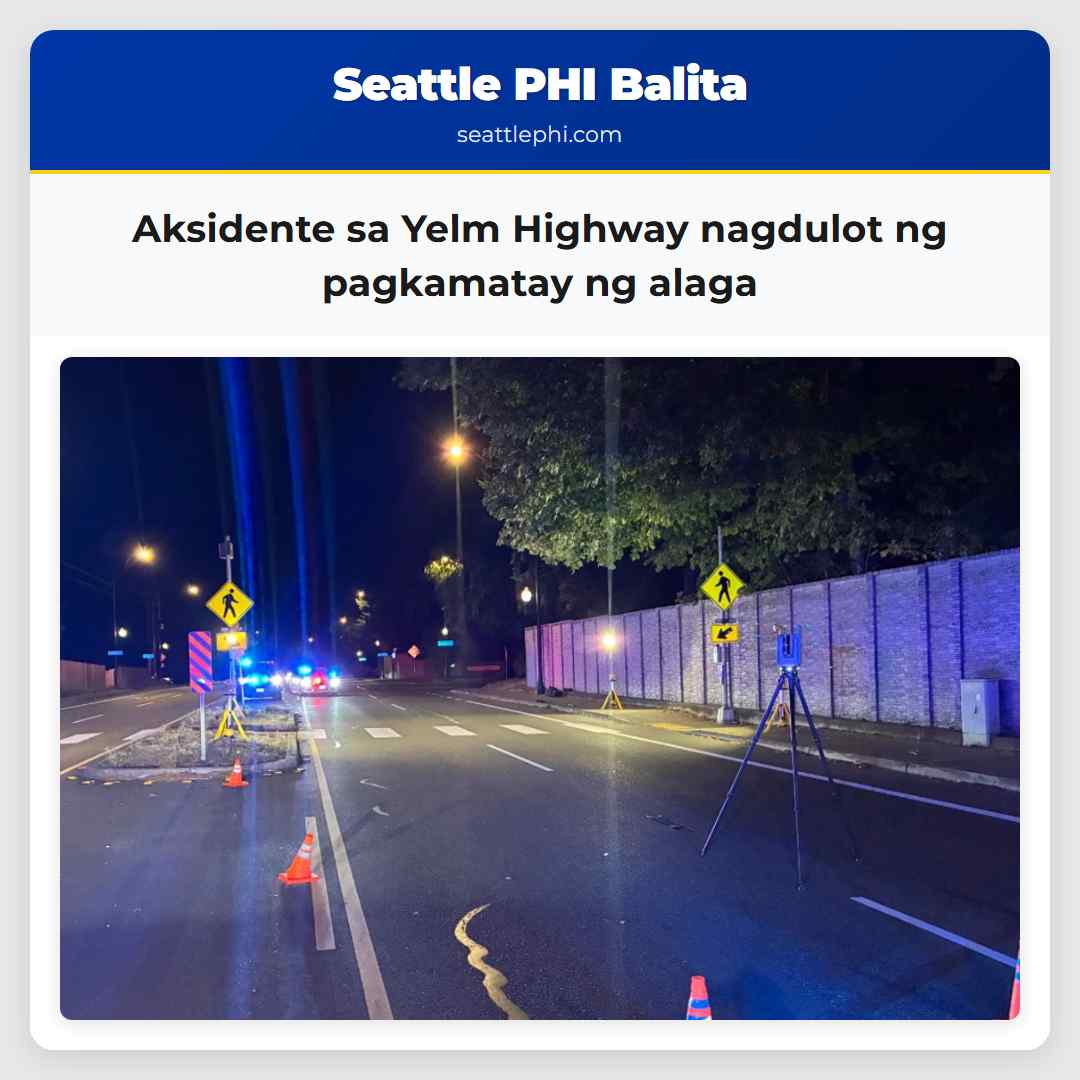 Aksidente sa Yelm Highway nagdulot ng pagkamatay