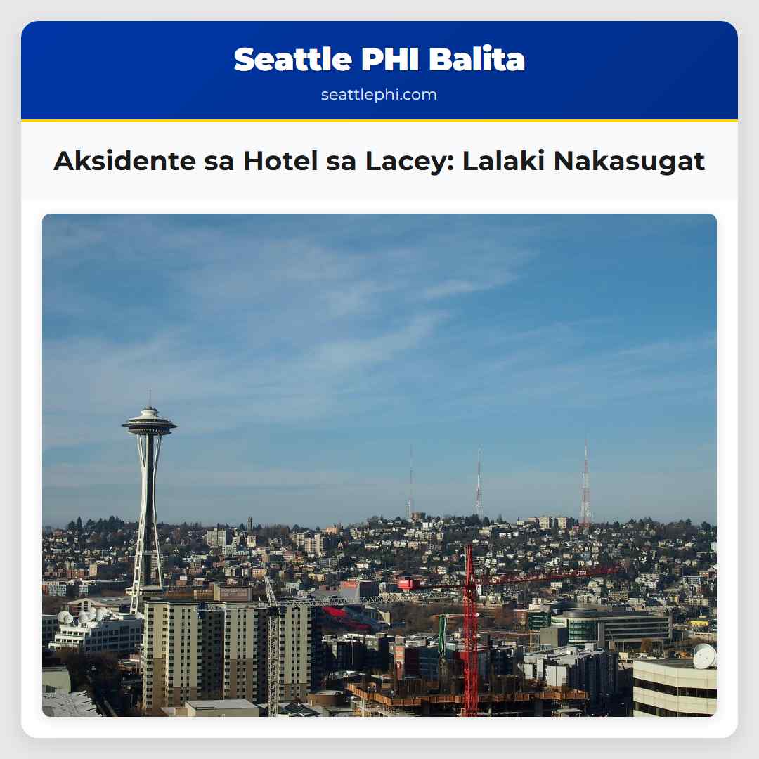 Aksidente sa Hotel sa Lacey: Lalaki Nakasugat