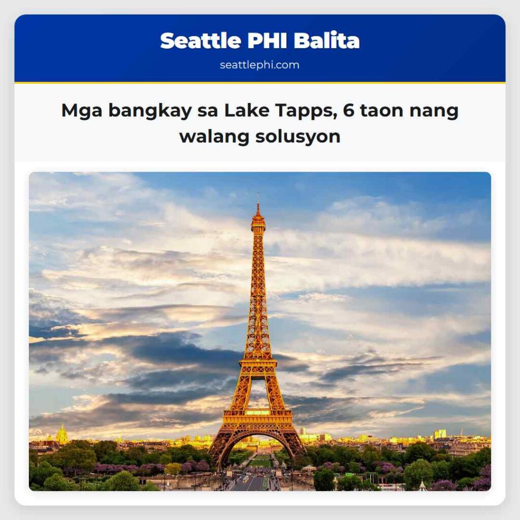 Mga bangkay sa Lake Tapps, 6 taon nang walang