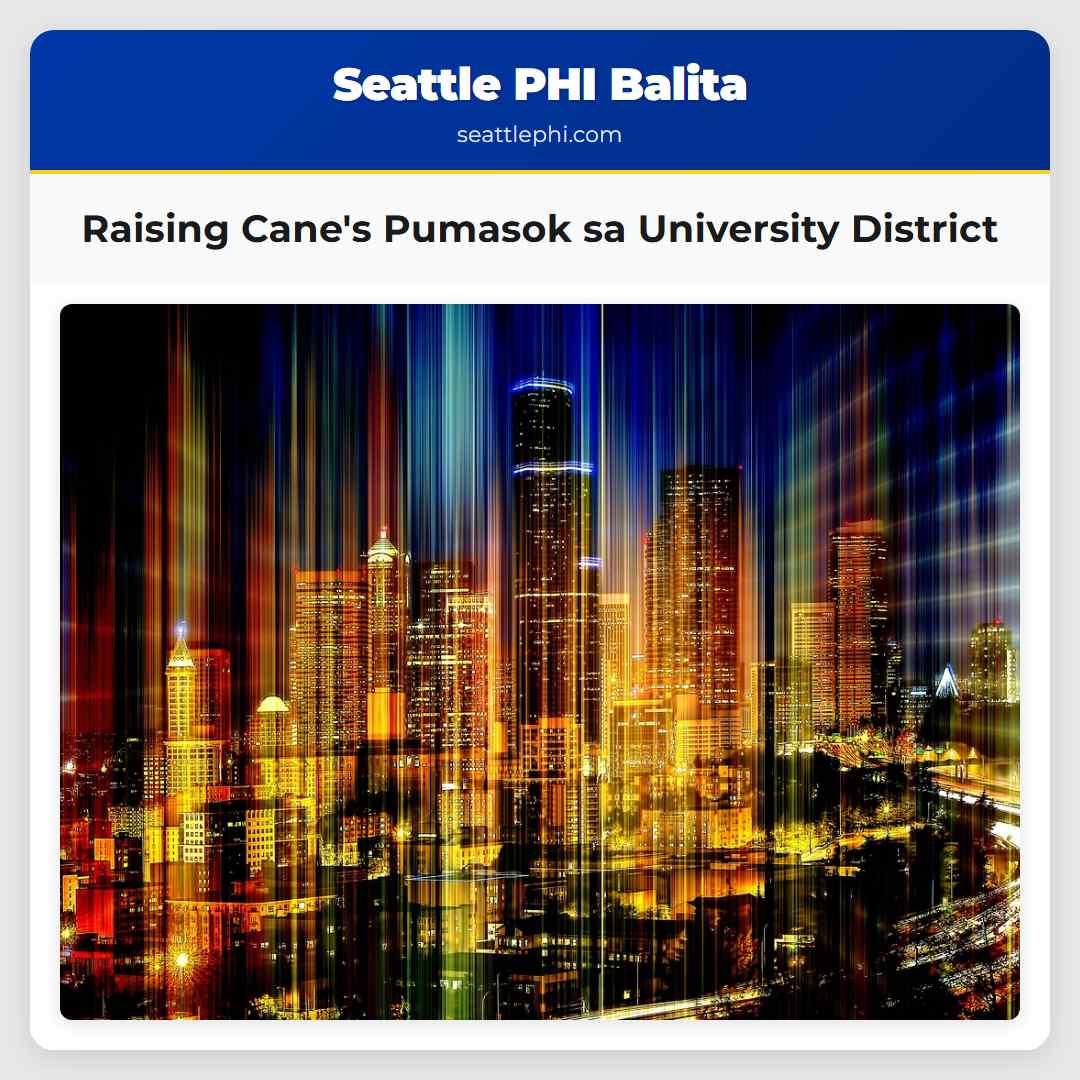 Raising Cane's Pumasok sa University District