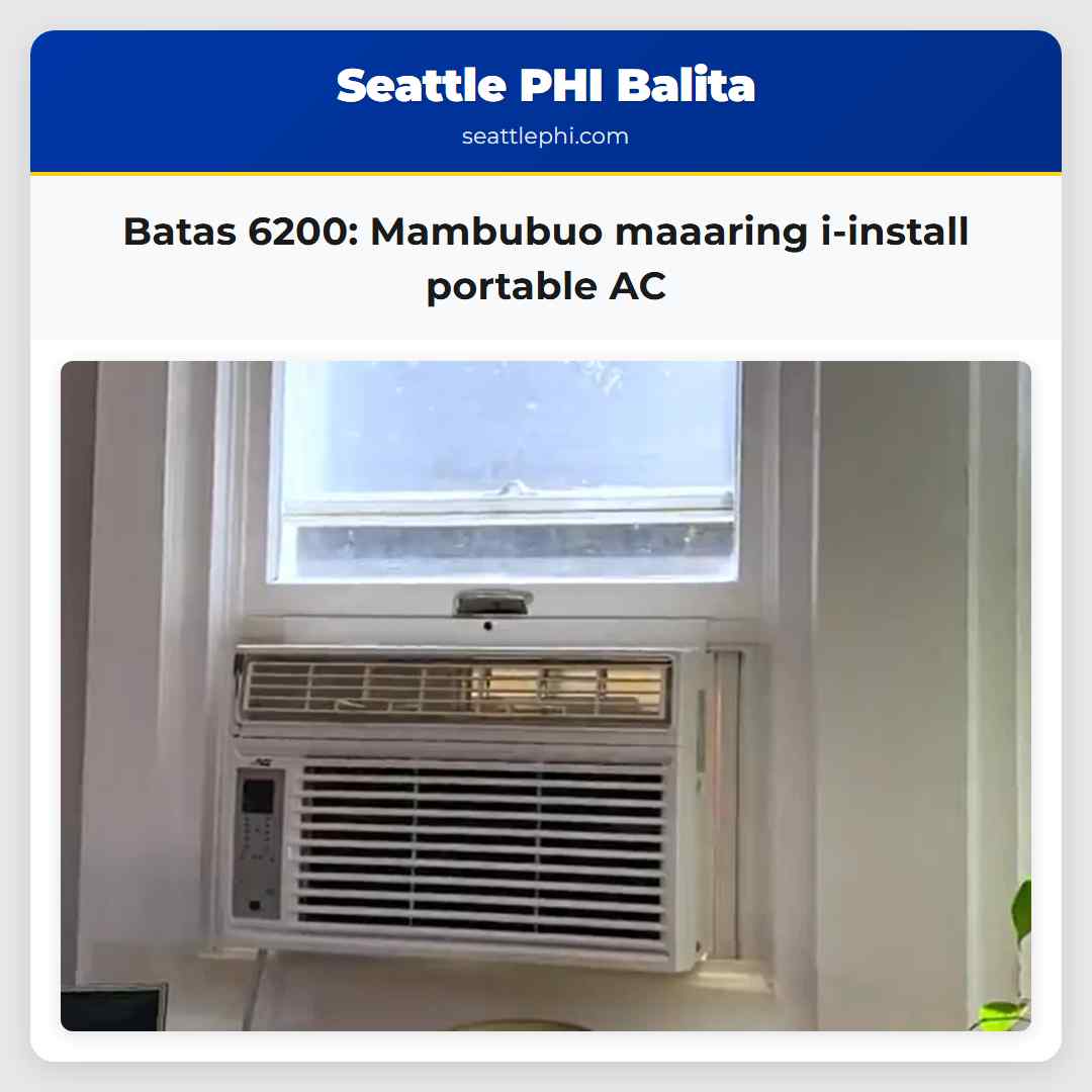 Batas 6200: Mambubuo maaaring i-install portable