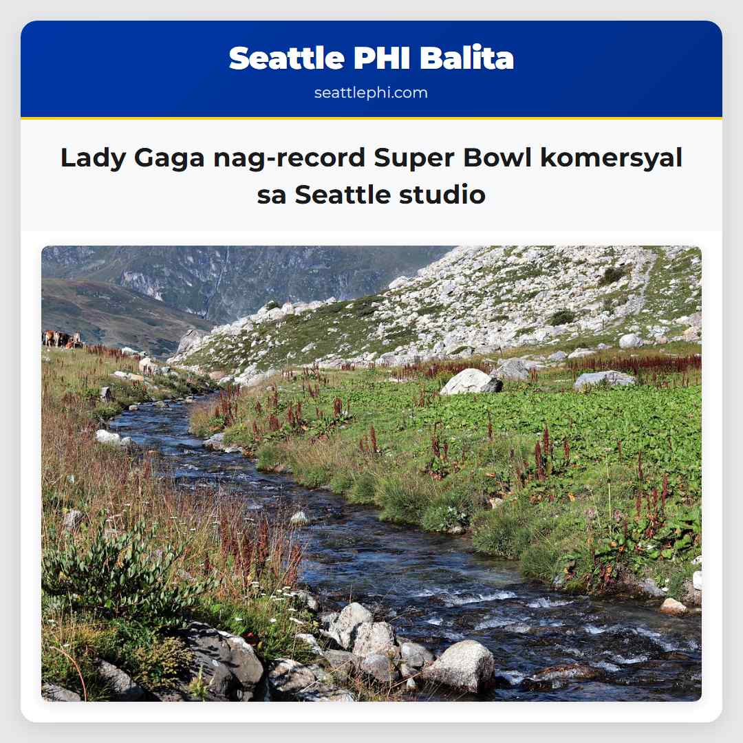 Lady Gaga nag-record Super Bowl komersyal sa