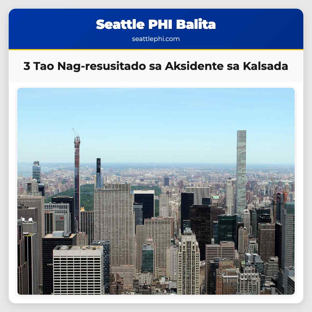 3 Tao Nag-resusitado sa Aksidente sa Kalsada
