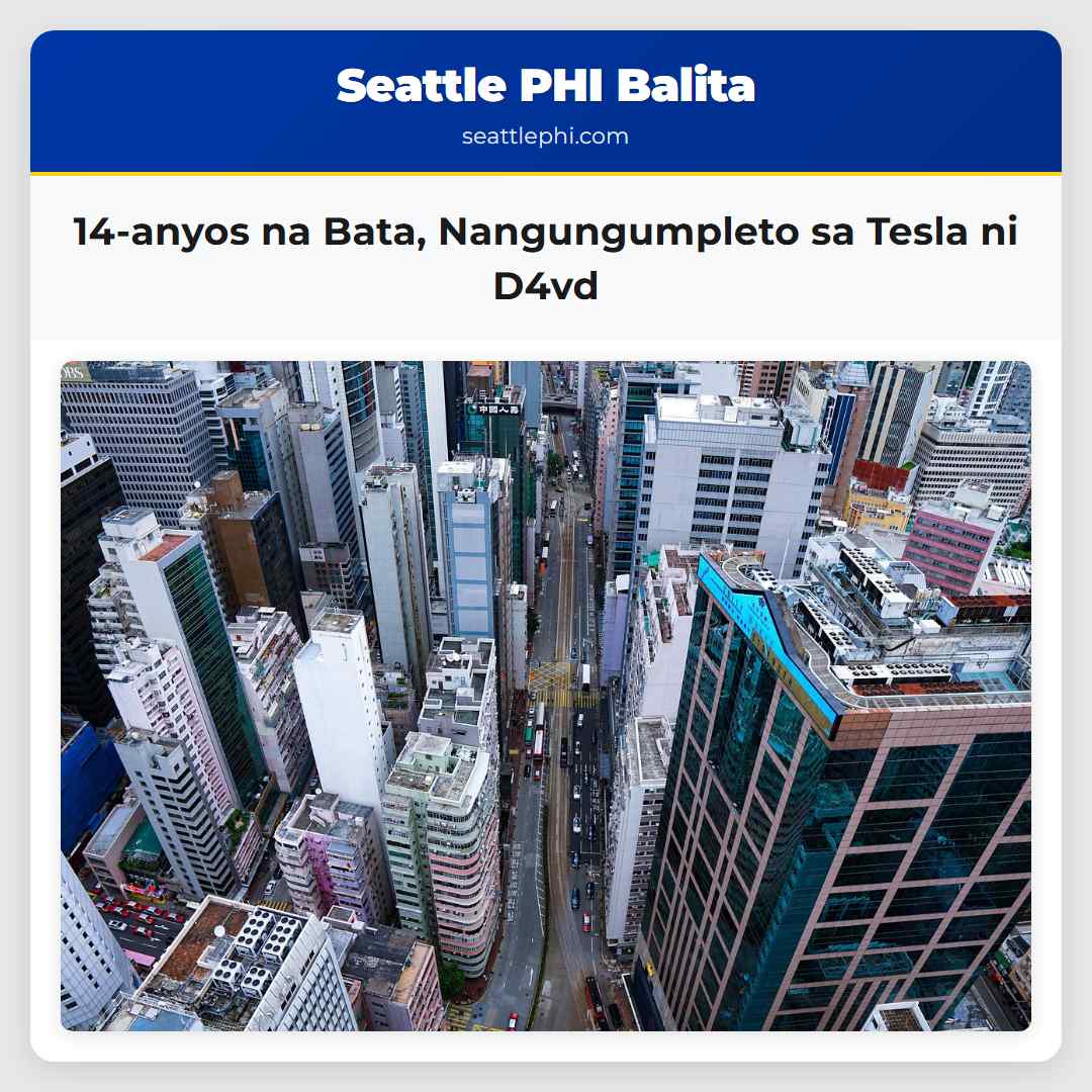 14-anyos na Bata, Nangungumpleto sa Tesla ni D4vd