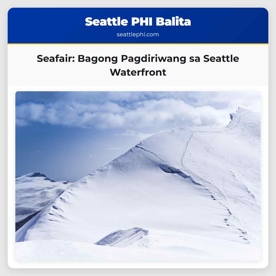 Seafair: Bagong Pagdiriwang sa Seattle Waterfront